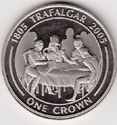 Beschrijving: 1 Crown TRAFALGAR NELSON TOUCH/PLANNING